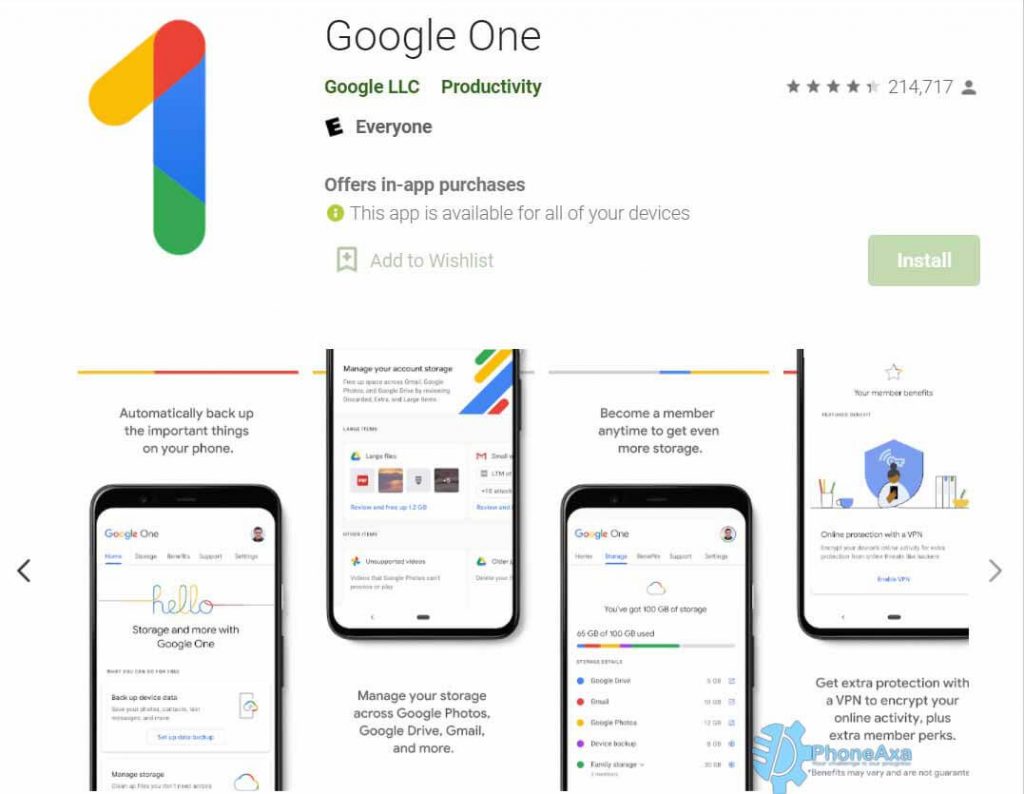Google-one-app-for-android
