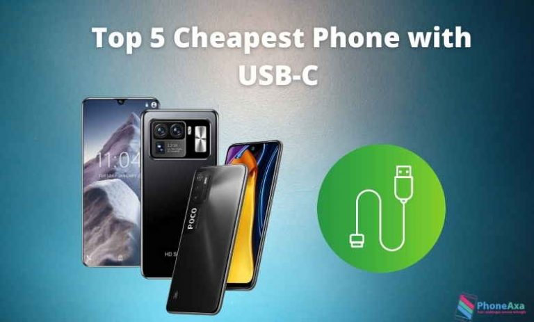 Top 5 Cheapest Phone with USB-C That nobody will tell you