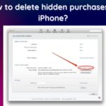 How to delete hidden purchases on iPhone