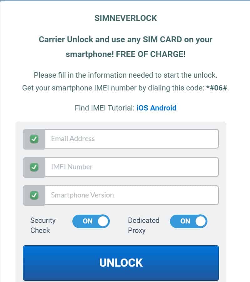 Unlock iPhone from Sprint FREE