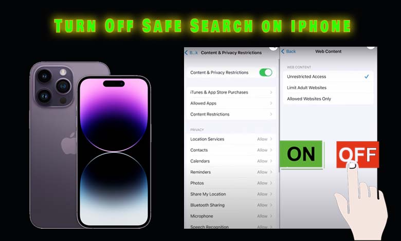 How To Turn Off SafeSearch On IPhone 