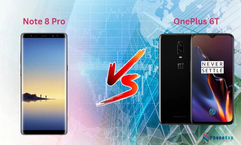 Note 8 Pro vs OnePlus 6T